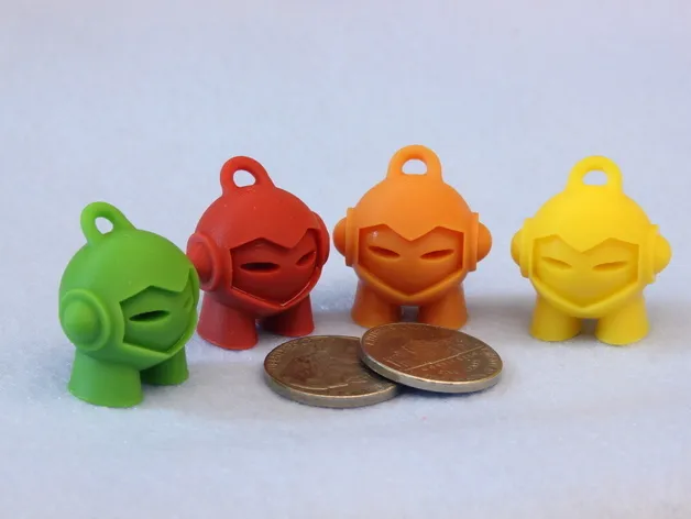 Móc khoá nhân vật được in 3D