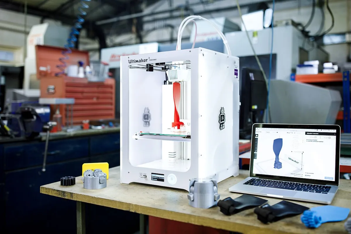 Các chi tiết nguyên mẫu được in 3D